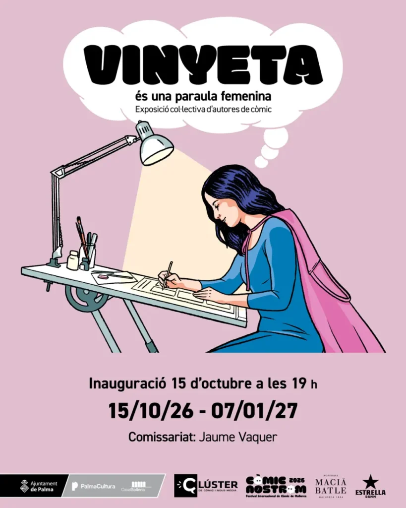 'Vinyeta és una paraula femenina', una exposició col·lectiva d'autores de còmic des dels anys 50