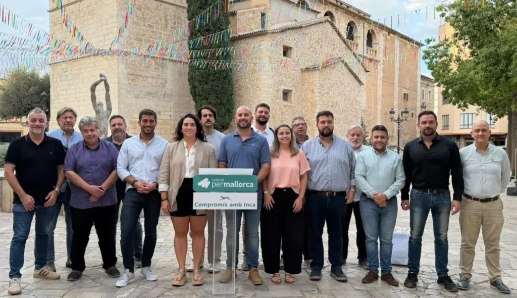 Coalició per Mallorca es presenta a Inca per fer una ciutat «més habitable, amb més oportunitats i millors serveis públics»