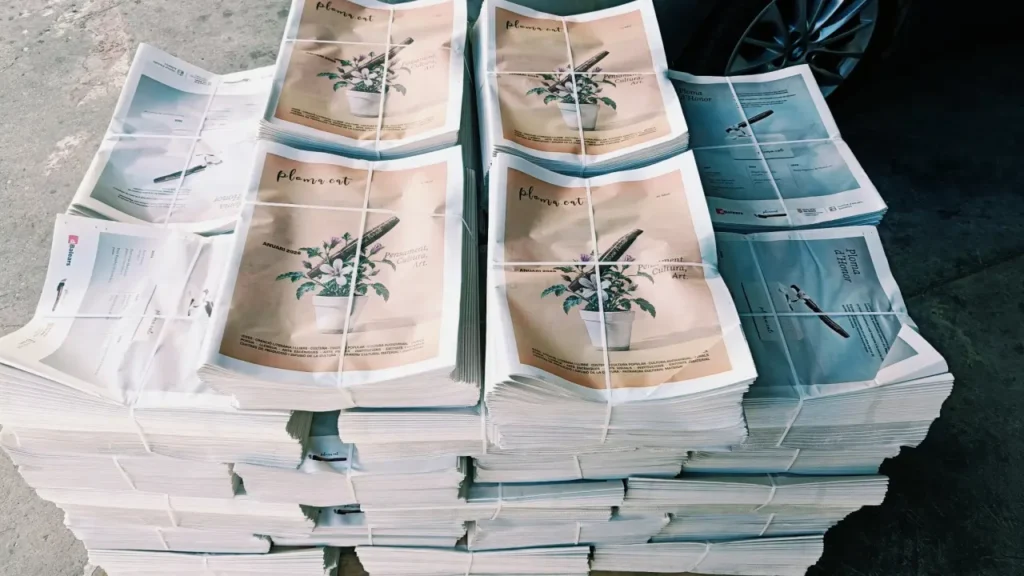 Ploma publica un anuari en paper amb una mostra dels millors articles de cultura, pensament, poesia i art